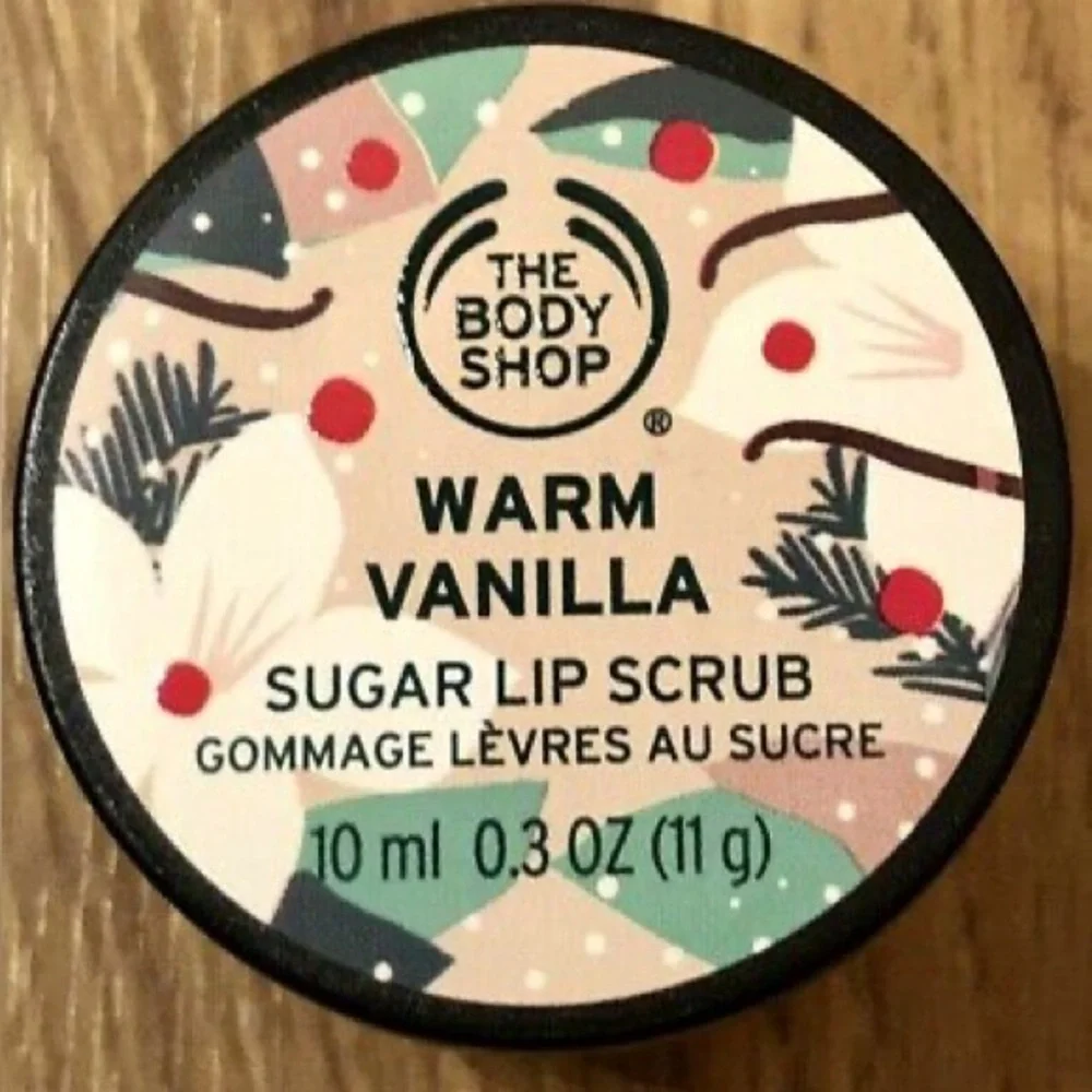 The Body Shop Limited Edition Vanilla Lip Scrub NWT